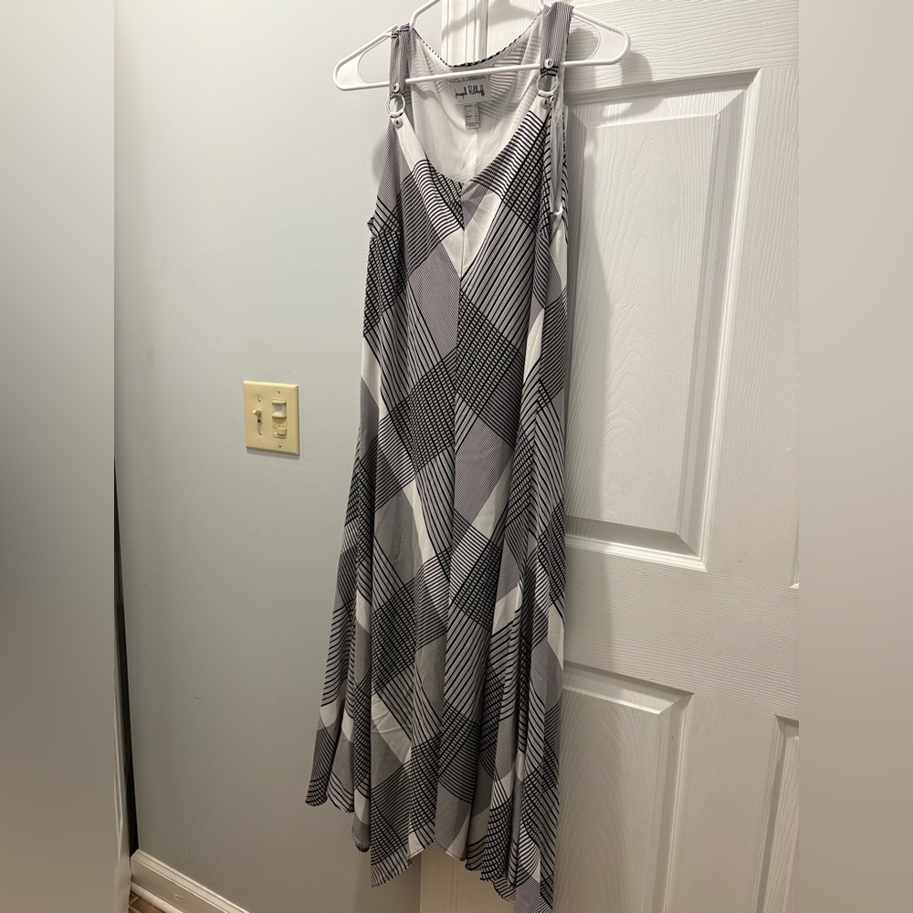 Joseph Ribkoff Black Maxi Dress size 12
